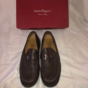 Men’s Salvatore Ferragamo Brown Loafers